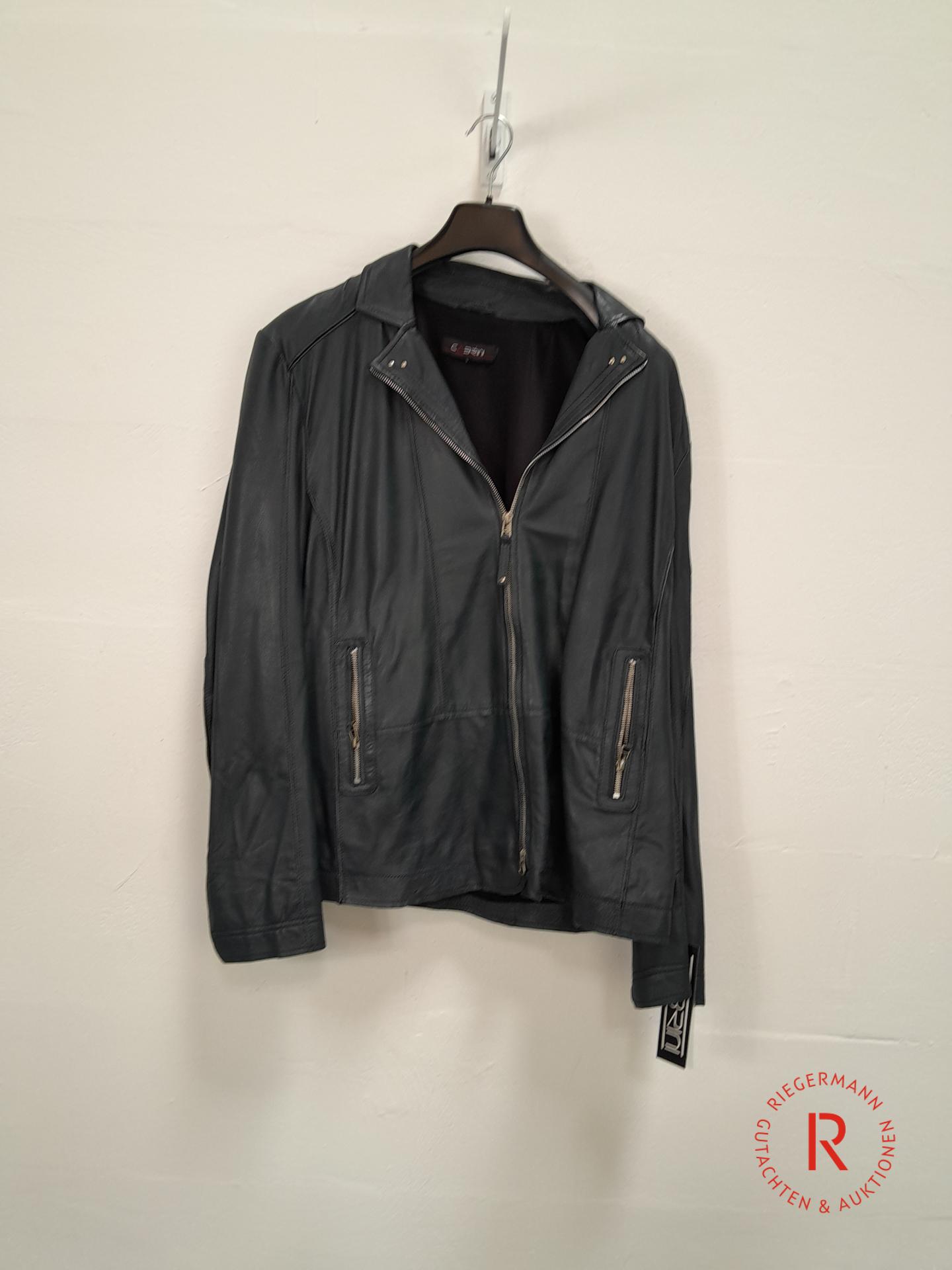 DAMEN LEDERJACKE GRÖSSE 50